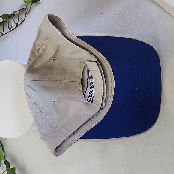 NEW Tan Blue Bud Light Baseball Cap Hat - Picture 4 of 6